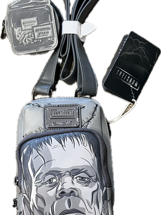 Loungefly Handbags - Loungefly Universal Monsters Frankenstein Crossbody Bag with Coin Bag